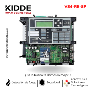 VS4-RE-SP-1_KIDDE-VS_Seguridad_Deteccion-de-fuego_Panel-de-incendio